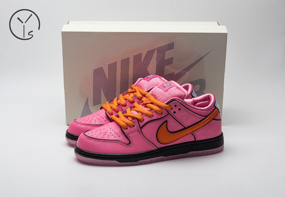 The Powerpuff Girls x Nike SB Dunk Low Blossom Size 36-47.5 [Model